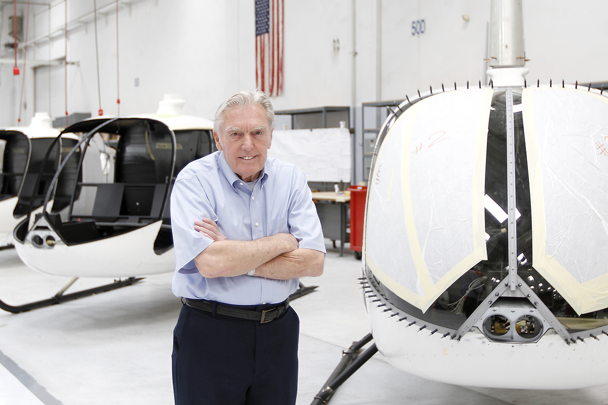 Frank Robinson Retires - Robinson Helicopter Company