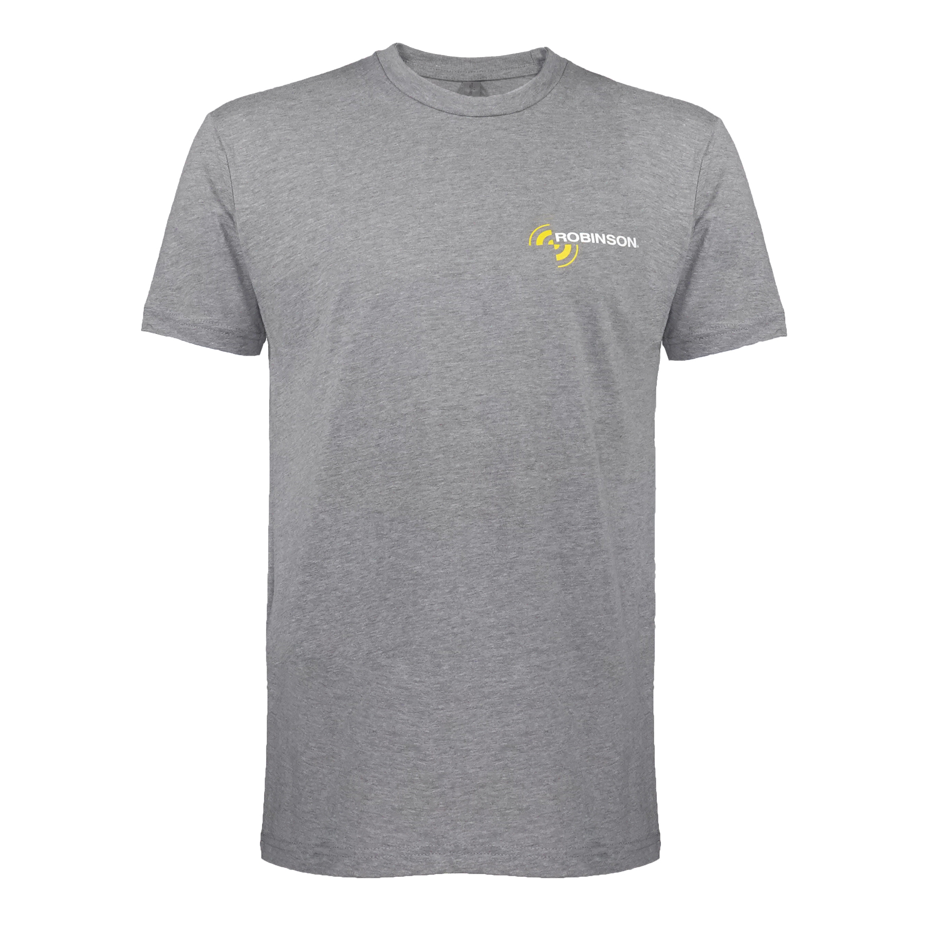 R22 Heather Gray T-shirt - Robinson Helicopter Company