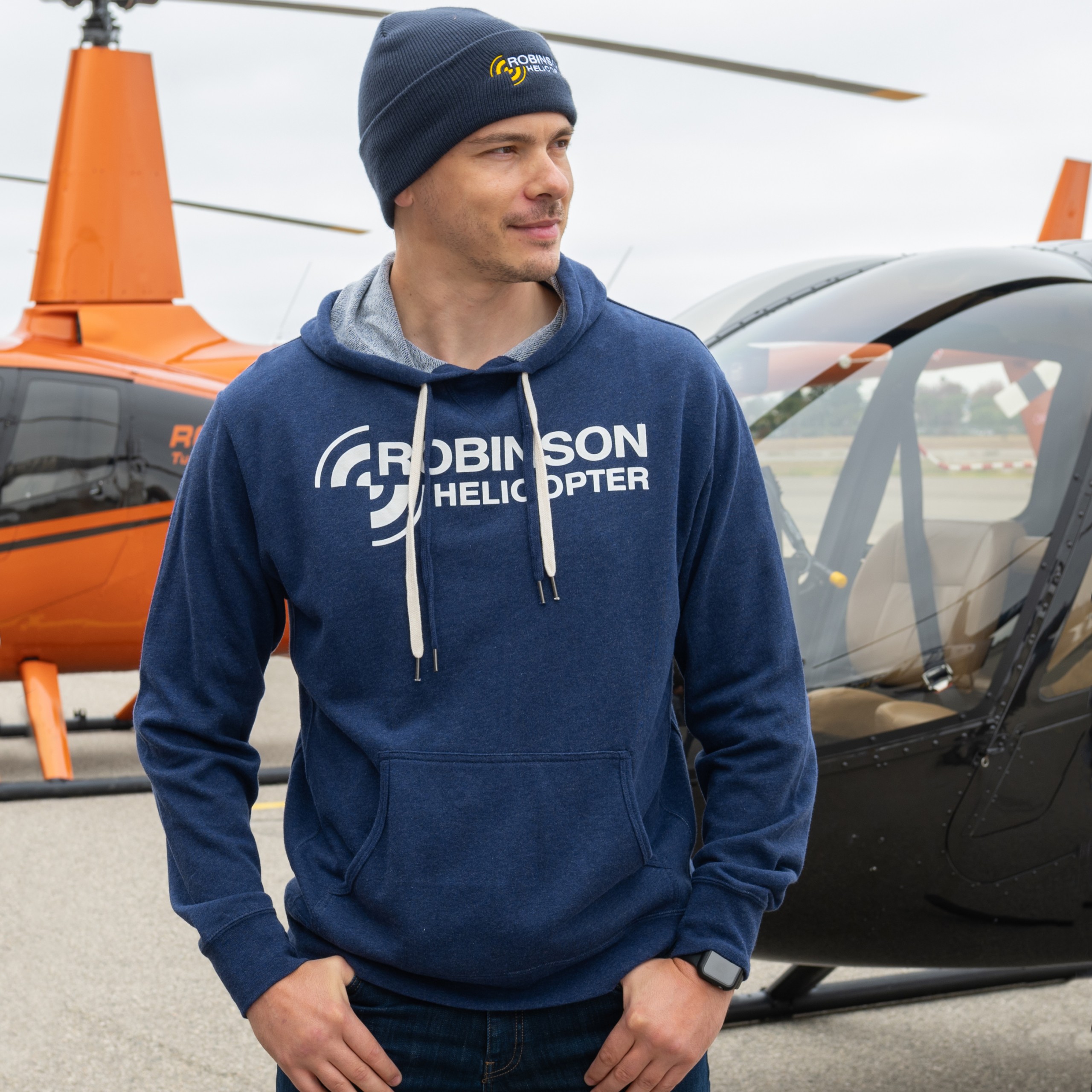 Robinson Helicopter Hoodie Robinson Helicopter Company